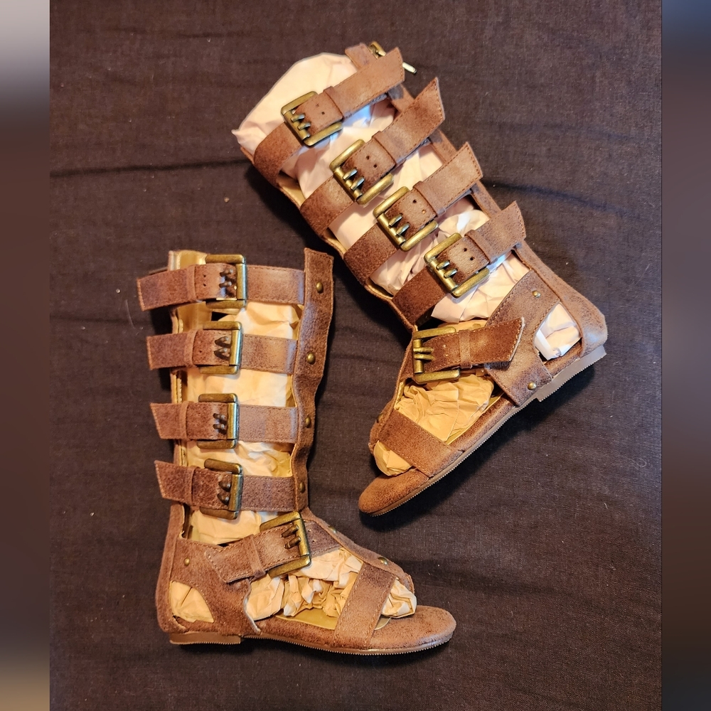Joy Folie "Jayla" Toddler Gladiator Sandals
